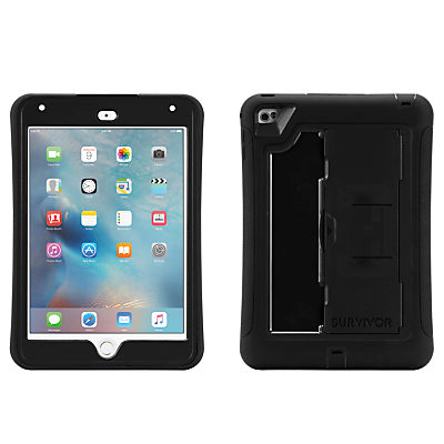 Griffin Survivor Slim Tablet Case for iPad Mini 4, Black